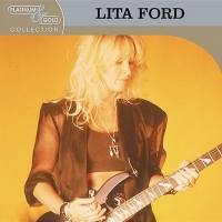 [Lita Ford Platinum and Gold Collection Album Cover]