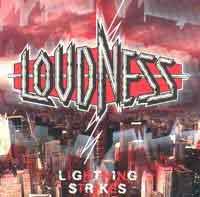 Loudness Lightning Strikes Album Cover