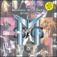 [Michael Schenker The Michael Schenker Story - LIVE Album Cover]