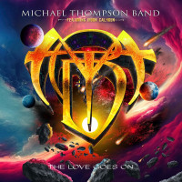 [Michael Thompson Band The Love Goes On Album Cover]