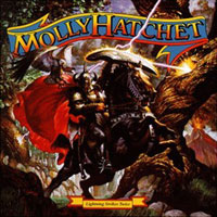 [Molly Hatchet Lightning Strikes Twice Album Cover]