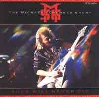 [The Michael Schenker Group Rock Will Never Die Album Cover]