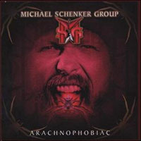 [The Michael Schenker Group Arachnophobiac Album Cover]