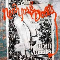 New York Dolls Dancing Backward in High Heels Album Cover