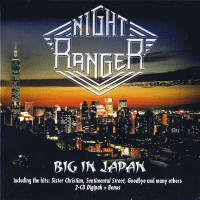 Night Ranger Rock in Japan Greatest Hits Live Album Cover