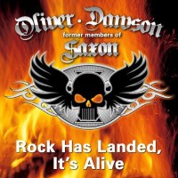 Oliver/Dawson Saxon It's Alive Album Cover