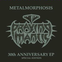 [Praying Mantis Metalmorphosis - 30th Anniversary EP Album Cover]