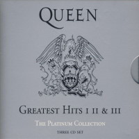 [Queen Greatest Hits I II and III (The Platinum Collection) Album Cover]