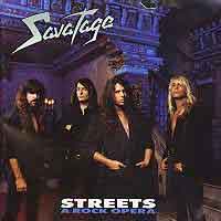 Savatage Streets - A Rock Opera Album Cover