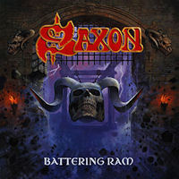 [Saxon Battering Ram Album Cover]