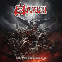 [Saxon Hell, Fire and Damnation Album Cover]