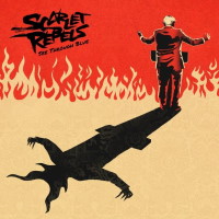 Scarlet Rebels See Through Blue Album Cover
