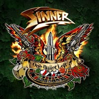 Sinner One Bullet Left Album Cover
