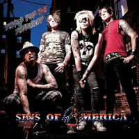 [Sins Of America Demos For The Deranged Album Cover]