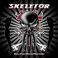 [Skeletor Hell Fire Rock Machine Album Cover]