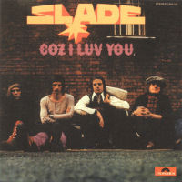 [Slade Coz I Luv You Album Cover]