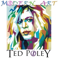 [Ted Poley Modern Art Album Cover]