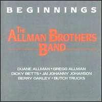 The Allman Brothers Band Beginnings Album Cover