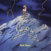 [Unique Rock Down Album Cover]